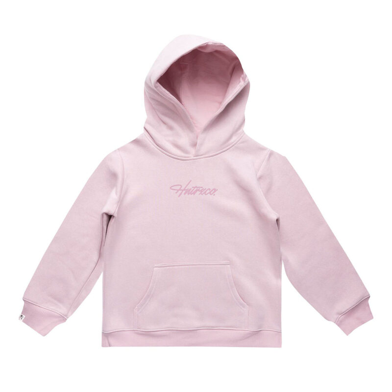 Hntrxco Embroidered Kids Hood Pink | Hunter And Co Collective