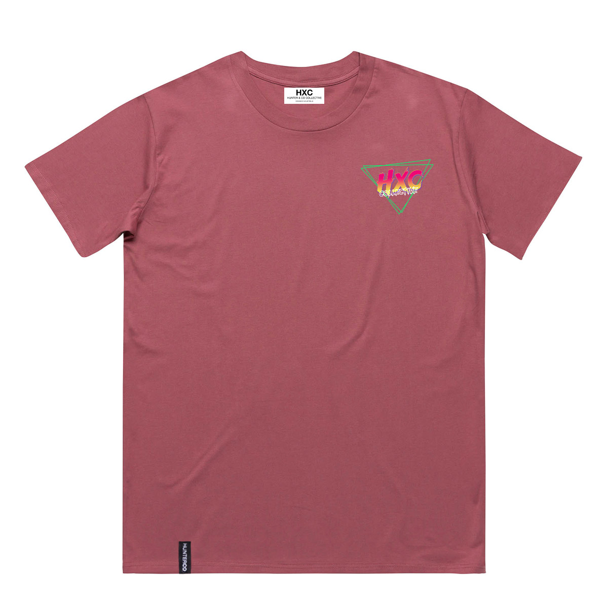 Gleam Mens Tee Plum | Hunter And Co Collective